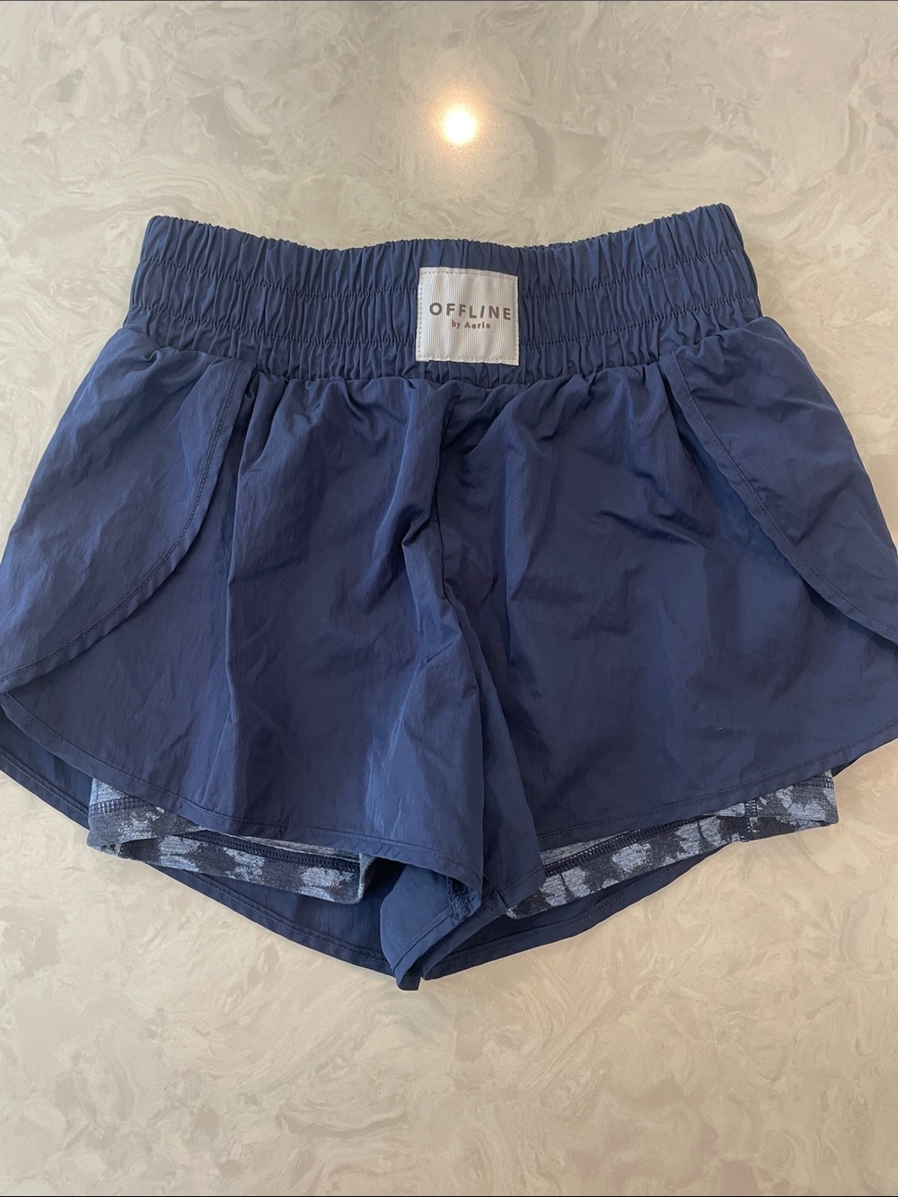 OFFLINE by Aerie Navy Women's Active Shorts